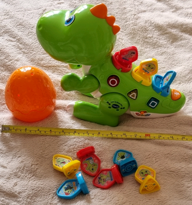 VTECH MIX AND MATCH A SAURUS learn to dance smoke and pet free home br