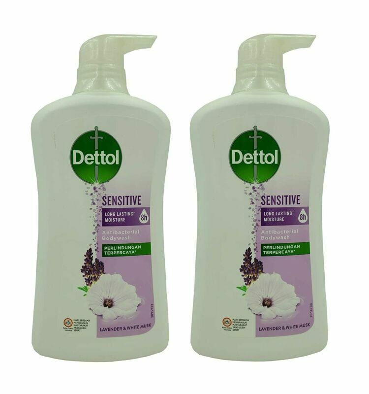 Dettol Anti Bacterial pH-Balanced Body Wash, Sensitive, 21.1 Oz / 625 Ml...