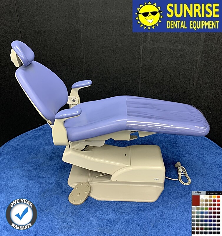 ADEC Performer 8000 Dental Patient Chair Vinyl Upholstery Color of