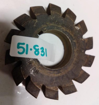 6 Modulfräser Involute cutter M2,5 N3 5 8 HSS 20°