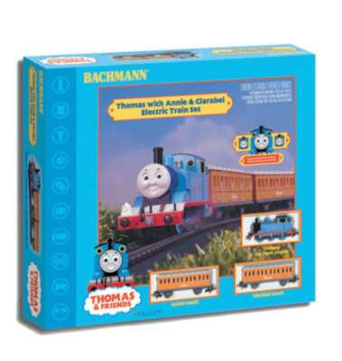 HO Thomas & Friends Thomas Tank w/Annie & Clarabel Train Set