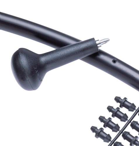Raindrip 63000UB Plastic Black Drip Irrigation Hole Punch for 1/4 in. Fittings