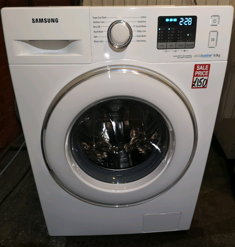 Samsung EcoBubble 8kg washing machine | in Peterborough, Cambridgeshire