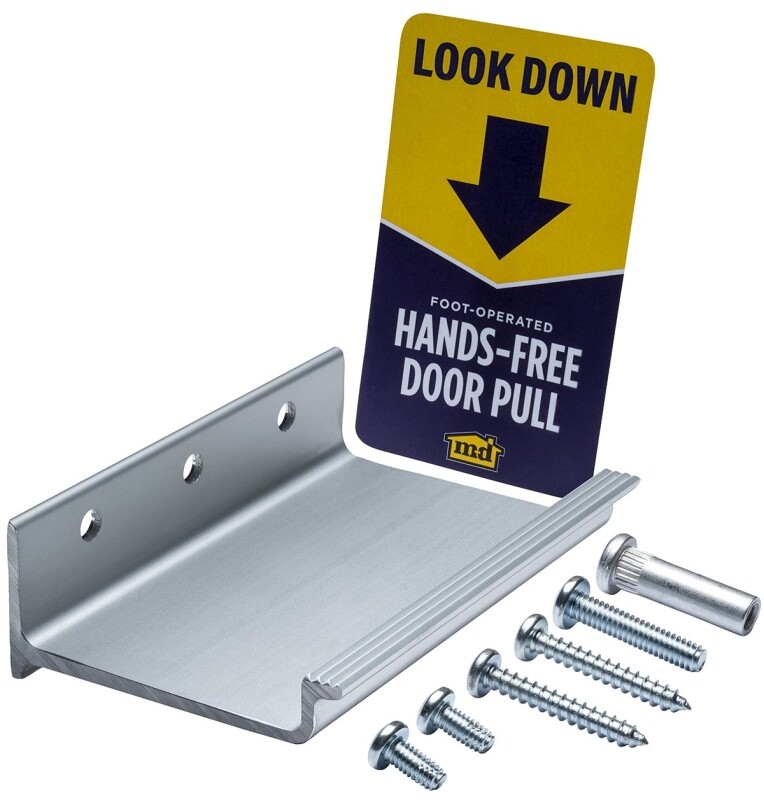 MD Hand Free Door Pull Foot Operated Germ Free with Mounting Hardware 55401