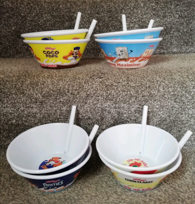 Kellogg's "Sip Up Kids" Built In Straw Bowl in Tiverton, Devon Gumtree