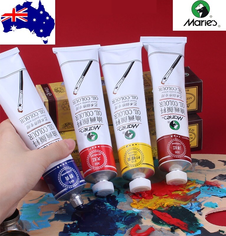 Marie'S Artist Oil Paint Color Tubes 170ml Painting 40 Colours Available O-1170b