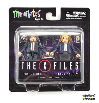 The X-Files Minimates Fox Mulder & Dana Scully 2-Pack