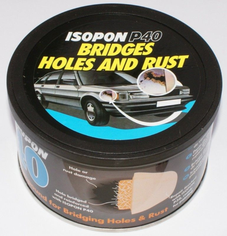UPOL Davids Isopon P40 Fibre Glass Body Filler Compound Car Body Repair Paste eBay