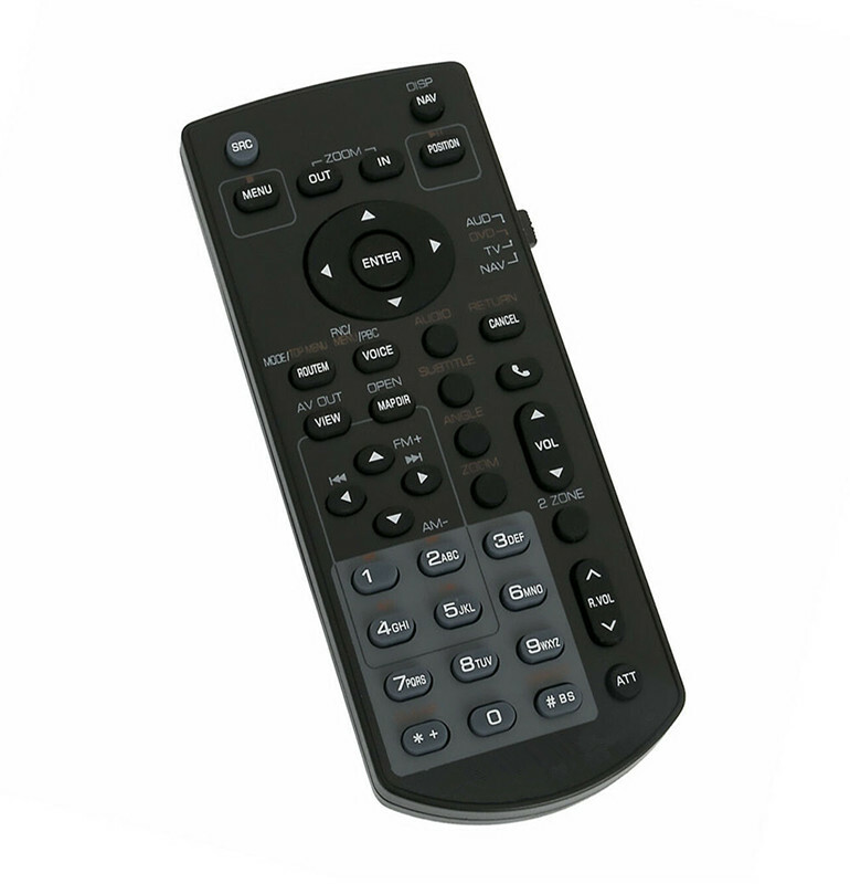 Remote Control For Kenwood Car Receiver DDX374BT DDX395 DDX5