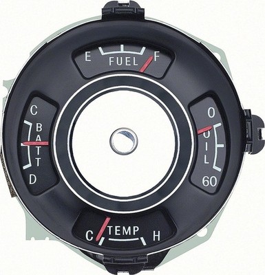 Instrument Gauge Cluster 4 Gauge 65 Chevy II Nova (Super Sport)