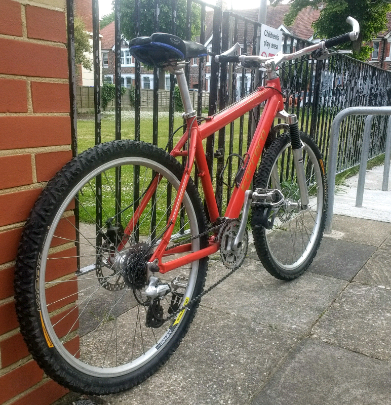 carrera mountain bike 24 inch