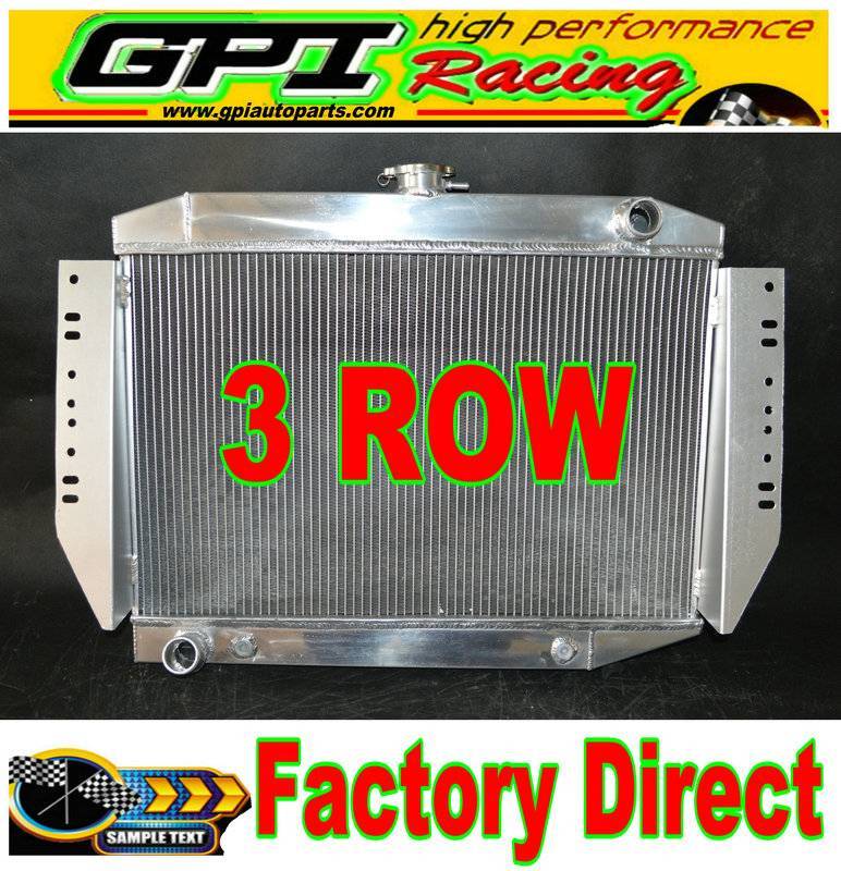 ALUMINUM RADIATOR JEEP CHEROKEE WAGONEER J-SERIES 1972-1979 1975 1976