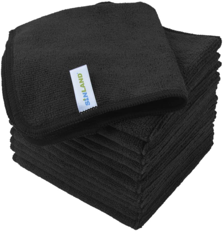 Sinland Microfiber Cleaning Cloth Absorbent Dish Cloth Kitchen Streak Free Dish