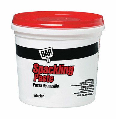 DAP  Bondex  Ready to Use White  Spackling Paste  1 qt.