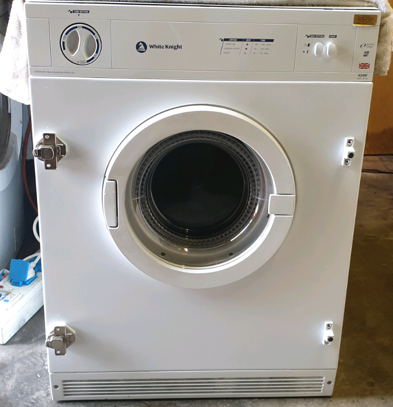 6kG INTERGRATED WHITE KNIGHT VENTED TUMBLE DRYER in Oldham