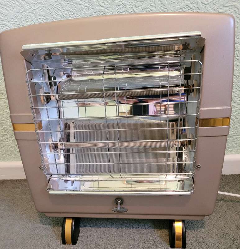 Belling & Co Vintage Antique Retro 2 Bar Electric Fire Heater in