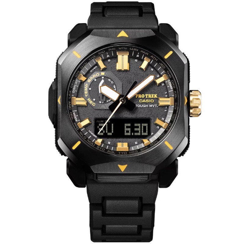 Pre-owned Casio Pro Trek Prw-6900ze-1jr 50th Anniversary Limited Solar Men Watch Box