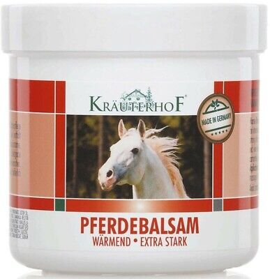 ASAM Krauterhof Pferdebalsam Gel Balm Strong Warming Effect 100ml