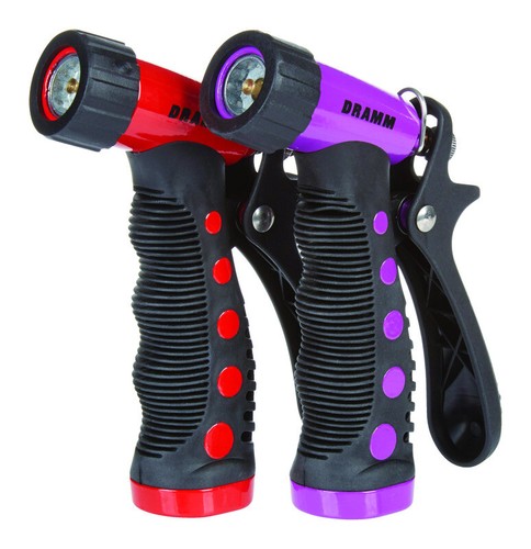 Dramm 10-12720 Assorted Colors Touch N' Flow Adjustable Pattern Spray Pistol