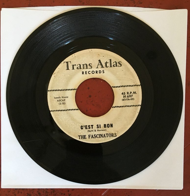 THE FASCINATORS-THE CHARMER~RARE SOUL FUNK GARAGE 45~TRANS ATLAS M 697~HEAR IT