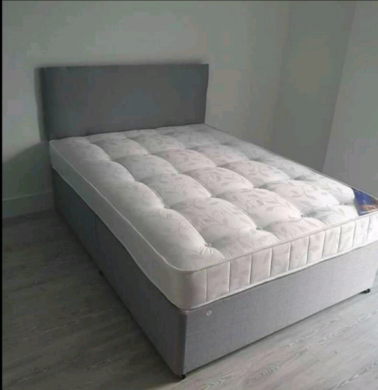 💕🌸CLASSY KING SIZE GREY DIVAN🌸💕 in Kirkliston, Edinburgh