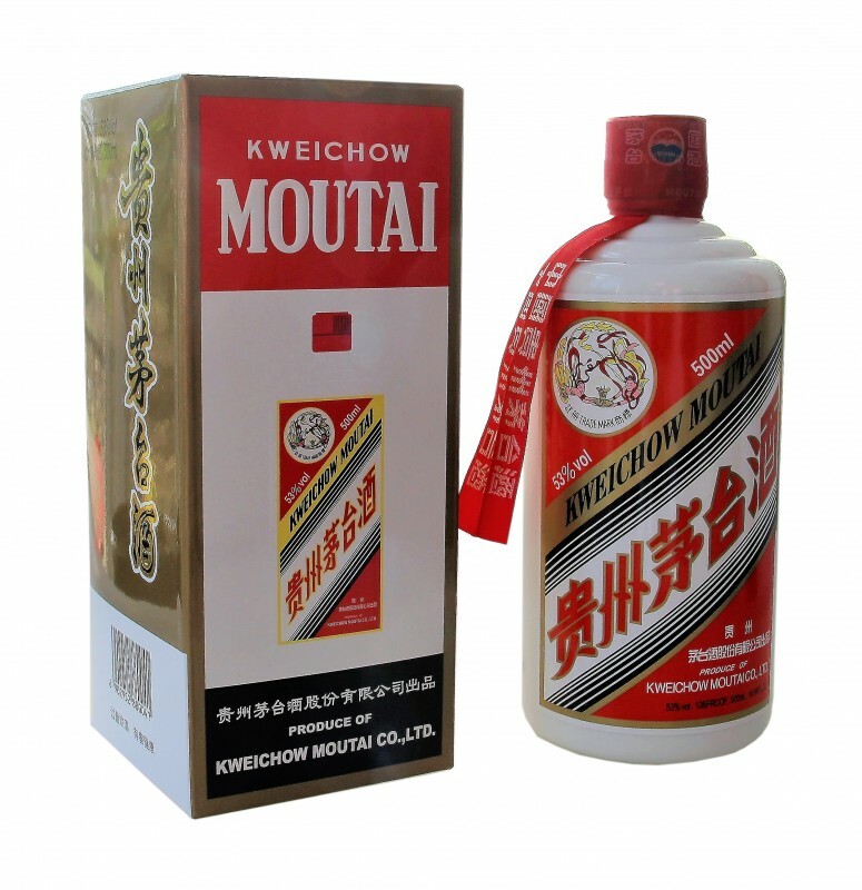 (599,80€/1l) [ 500ml ] KWEICHOW MOUTAI  53% Vol. Getreidespirituose / Maotai