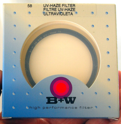 B+W 58mm UV/Haze Filter