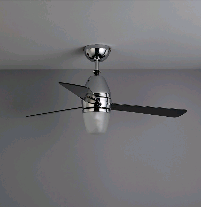 Whoosh Chrome Effect Ceiling Fan Light In Loughton Essex Gumtree