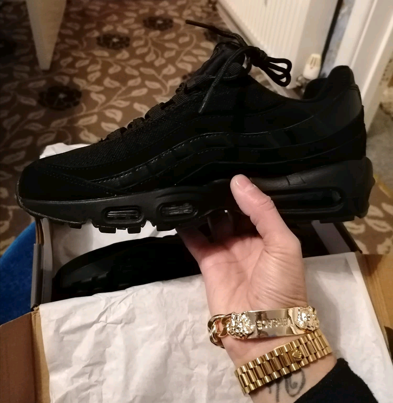 nike 95s black