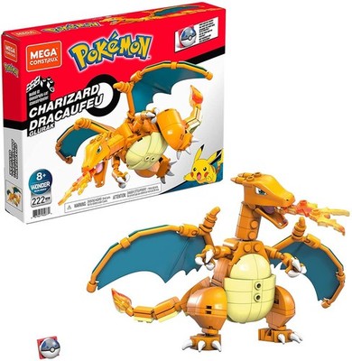 Pokémon jeu de construction Mega Construx Wonder Builders Dracaufeu 950779
