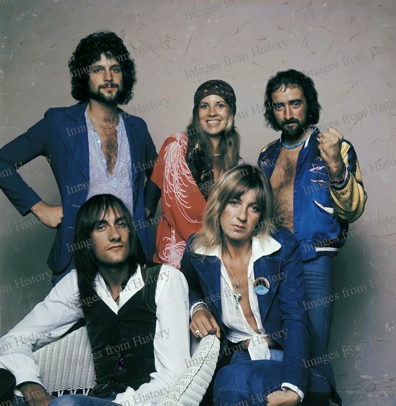 8x10 Print Fleetwood Mac Peter Green Mick Fleetwood John