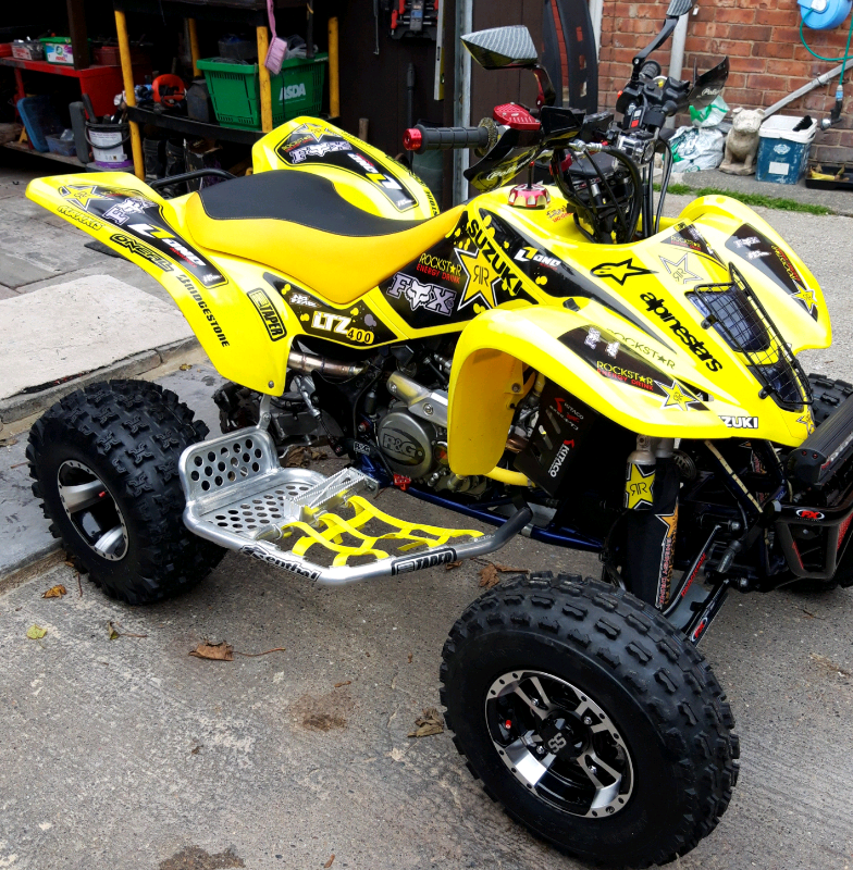 Suzuki ltz 400 in NewbigginbytheSea, Northumberland