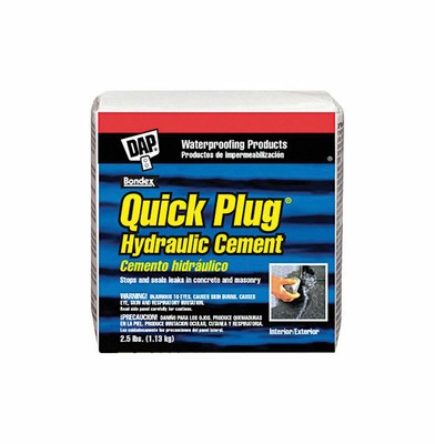 DAP  Bondex Quick Plug  Hydraulic & Anchoring Cement  2.5 lb.