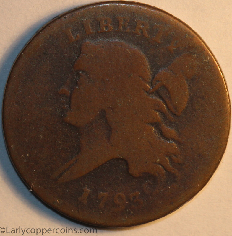 CHOICE 1793 C3 R3 Liberty Cap Half Cent PCGS G6 CAC Shawn Yancey collection