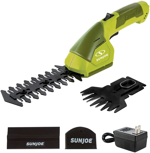 Sun Joe 7.2V 2-in-1 1250-RPM Cordless Grass Shear / Shrubber Handheld Trimmer