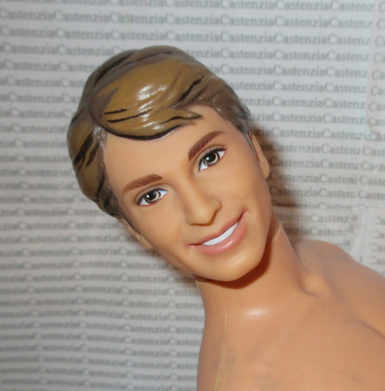 N163)  NUDE KEN MATTEL ROMEO & JULIET TOGETHER FOREVER FASHION DOLL FOR OOAK