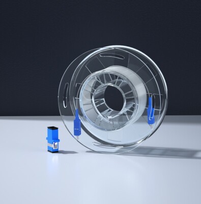 Invisible Transparent Fiber Optic Cable SC For FTTH FTTR ONU Indoor extension