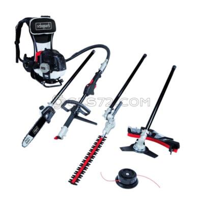 51,7cc BACKPACKER BRUSH CUTTER LINE HEDGE TRIMMER POLE SAW SCHEPPACH MFH5300-4BP