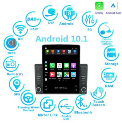 For Dodge Ram BT-Stereo Radio NAVI Build-In 2009-2011 Car Play 9.5'' Android 10.1