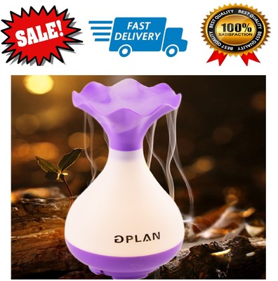 Oil Diffuser USB Aromatherapy Essential Cool Mist Humidifier LED Light Decor 95m