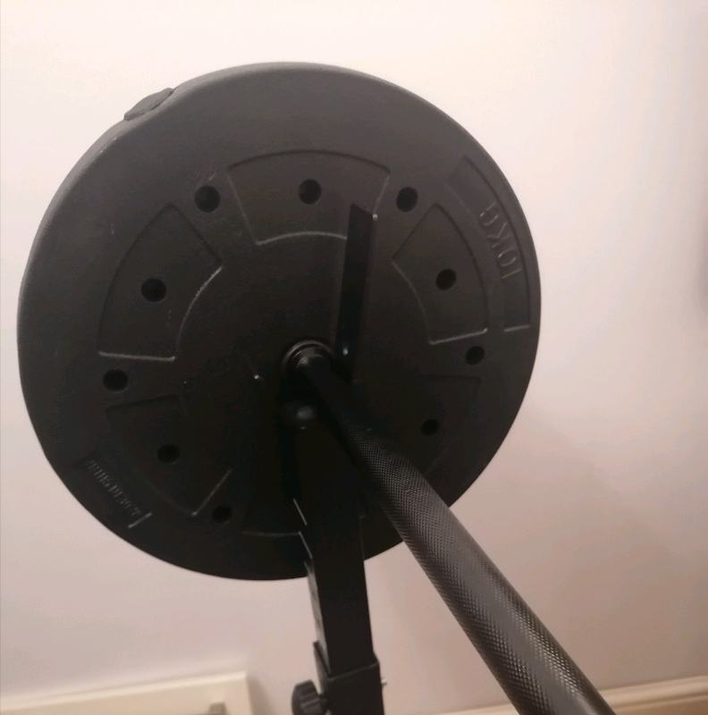 Barbell set with plates 60kg in Swindon, Wiltshire Gumtree