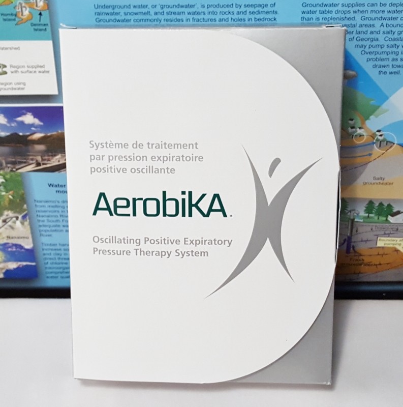 AEROBIKA Oscillating Positive Expiratory Pressure OPEP Device COPD ~NEW OPEN BOX