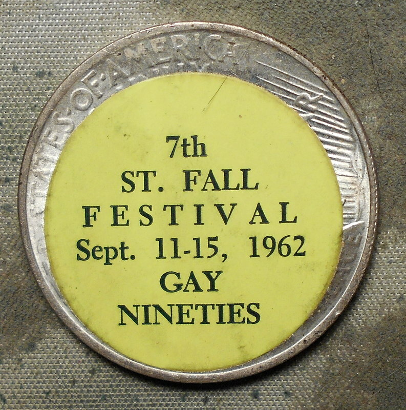 Sticker (Rockford IL), 7th St. Fall Festival, Sept. 1115, 1962