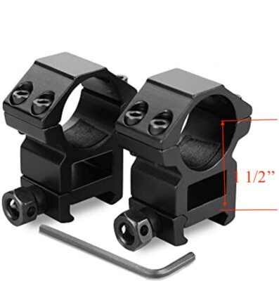 30mm Low/Middle/ High Profile Scope Rings for Picatinny Weaver Mount Heavy Duty