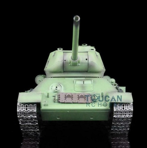 1/16 Henglong 7.0 Plastic Soviet T34-85 RTR RC Tank 3909 Clearance Free Shipping