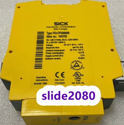 Sick FX3-CPU000000 Flexi Soft / Safe V2 FX3-CPU000000 New In Box FX3-CPU000000
