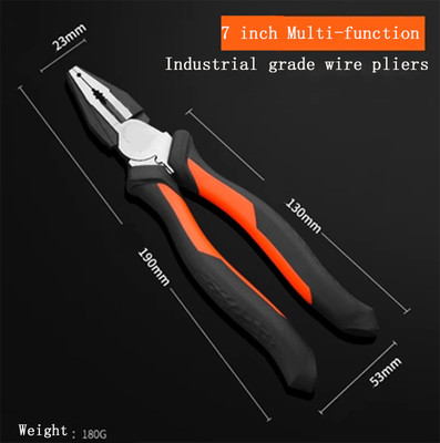 1pcs Pliers Needle-nose Diagonal pliers Wire Cutters Industrial Grade Hand Tools