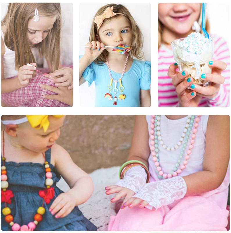 Airdom Kids Nail Polish Set- Non-Toxic Water-Based Odorless Peel Off Natural Saf