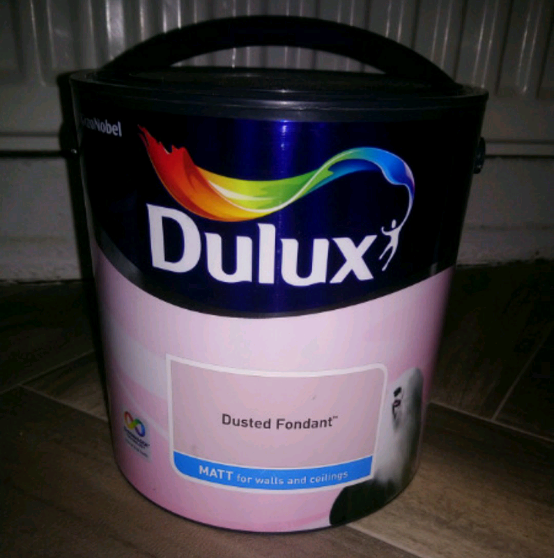 Dulux paint colour "dusted fondant" in Paisley, Renfrewshire Gumtree