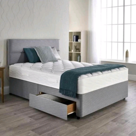 Beds with hardbase headboard